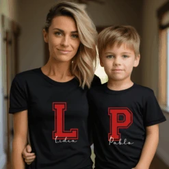 Camiseta Personalizable Letra Grande -Roly Camiseta Personalizable letra grande negra 2