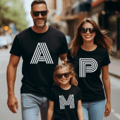 Camiseta Personalizada Inicial Retro