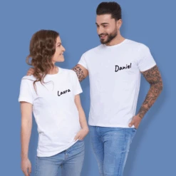 Camiseta Personalizada Nombre -Roly Camiseta Personalizada Nombre blanca 2