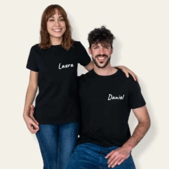 Camiseta Personalizada Nombre -Roly Camiseta Personalizada Nombre negra 4