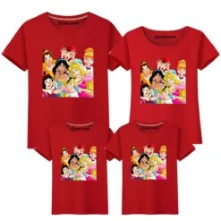 Camiseta Princesas 7 Camiseta Princesas -Roly Camiseta Princesas Rojo