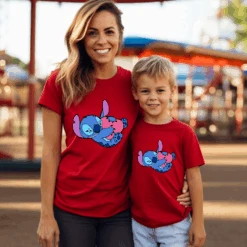 Camiseta Stitch Coure -Roly Camiseta Stitch Coure roja