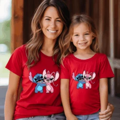 Camiseta Stitch Life -Roly Camiseta Stitch Life Rojo