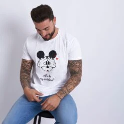 Camiseta Will Be My Valentine -Roly Camiseta will be my valentine blanca 2