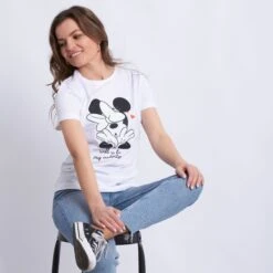 Camiseta Will Be My Valentine -Roly Camiseta will be my valentine blanca 4