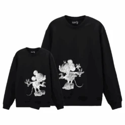 Sudadera Mickey & Minnie Boceto Blanco