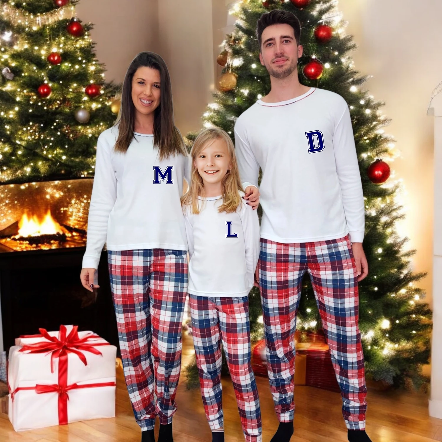 Pijama Iniciales Mini Blanco 4 Pijama Iniciales Mini Blanco - Imagen 4