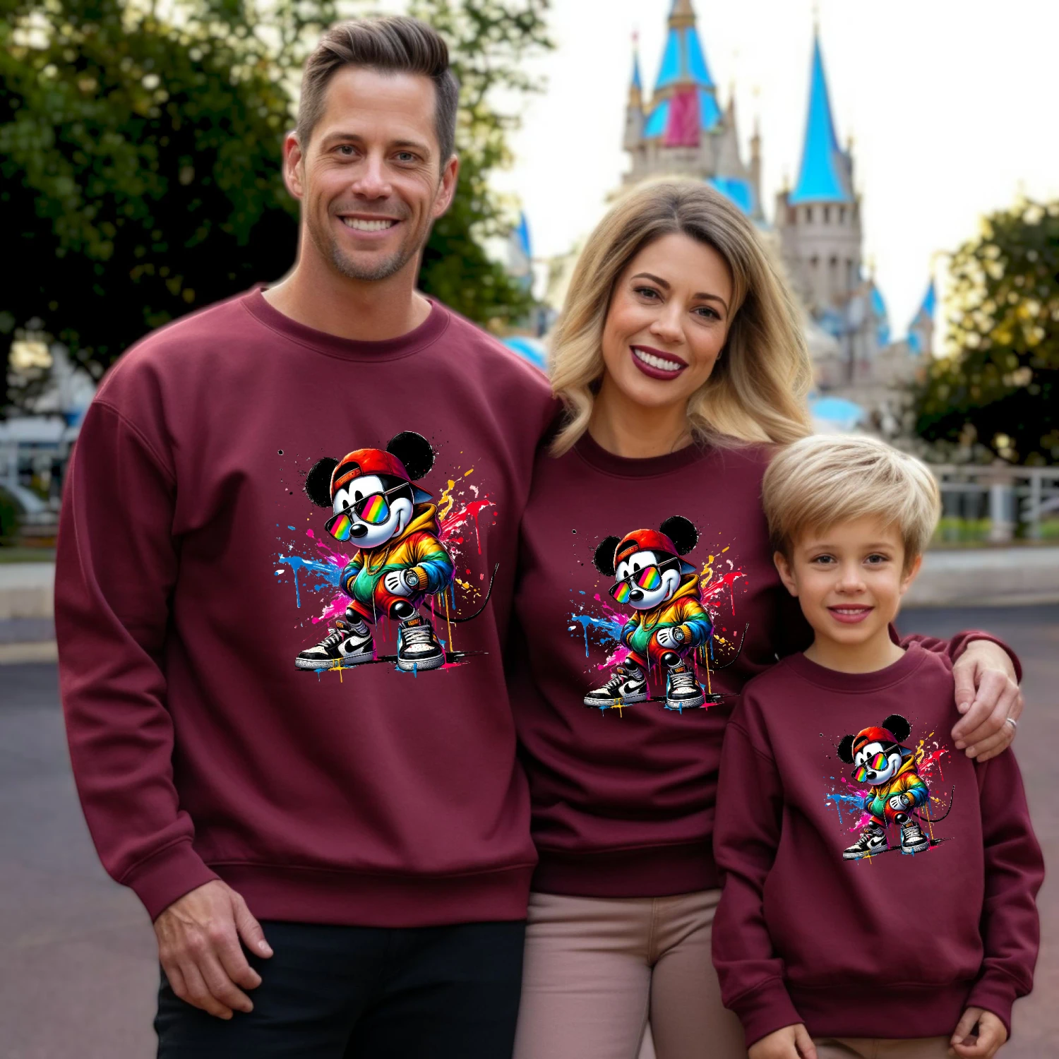 Sudadera Mickey Arcoiris 2 Sudadera Mickey Arcoiris - Imagen 2