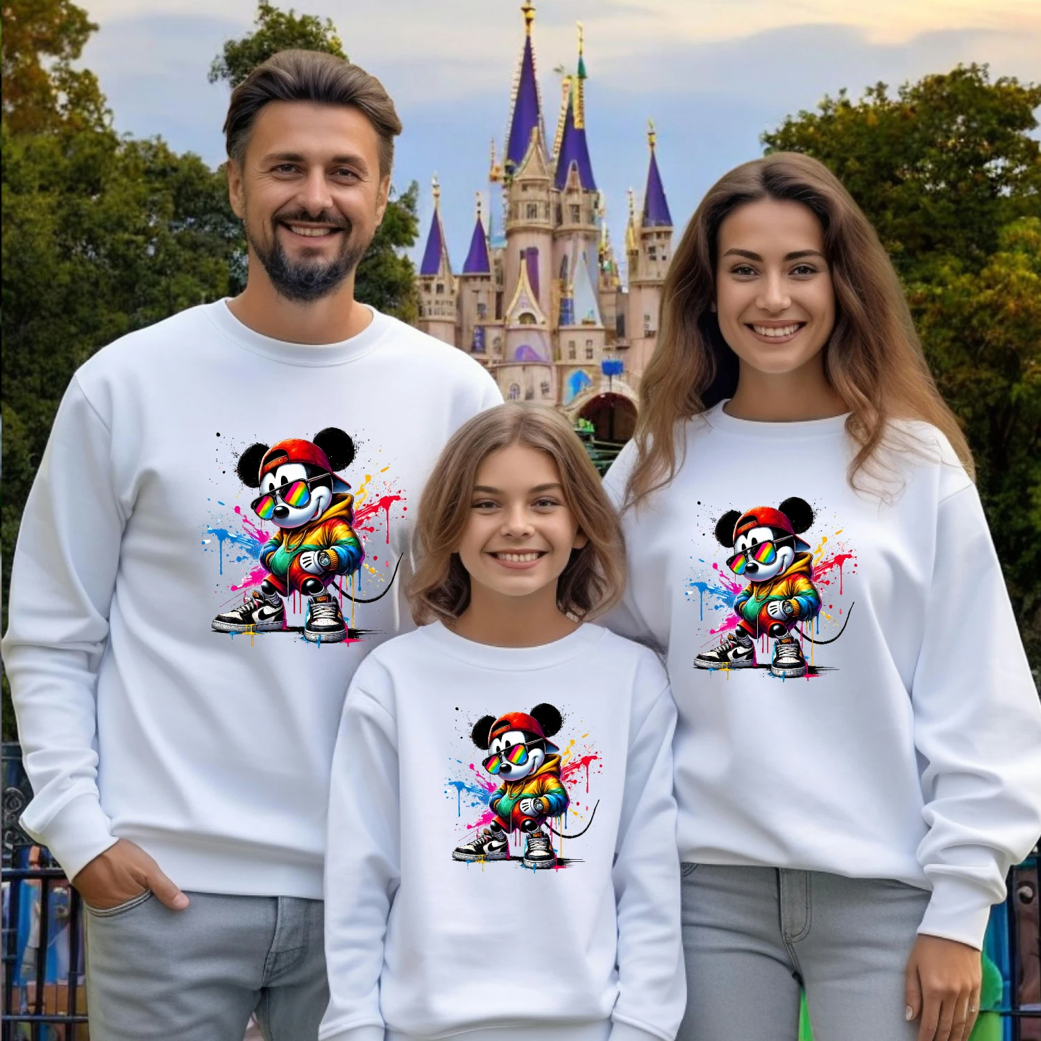 Sudadera Mickey Arcoiris 3 Sudadera Mickey Arcoiris - Imagen 3