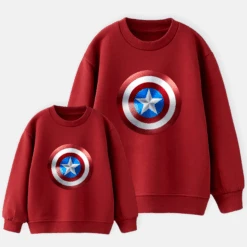 Sudadera Capitán América -Roly Sudadera Capitan America roja