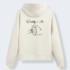 Sudadera Capucha Daddy + Me -Roly Sudadera Capucha Daddy Me Crudo
