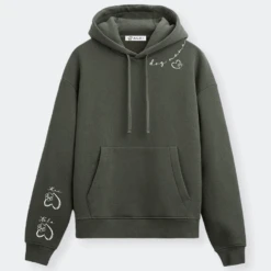 Sudadera Capucha Dog Mama Cuello -Roly Sudadera Capucha Dog Mama Cuello Caqui