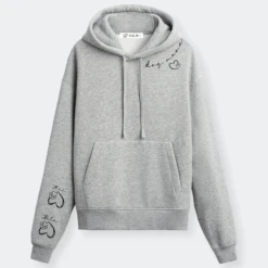 Sudadera Capucha Dog Mama Cuello -Roly Sudadera Capucha Dog Mama Cuello Gris