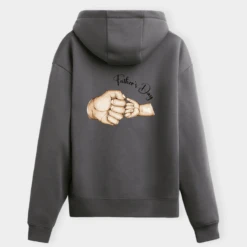 Sudadera Capucha Fathers Day -Roly Sudadera Capucha Fathers day Gris 2