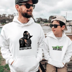 Sudadera Capucha Mandalorian -Roly Sudadera Capucha Mandalorian Blanco