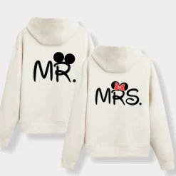 Sudadera Capucha Mrs & Mr -Roly Sudadera Capucha Mrs Mr crudo