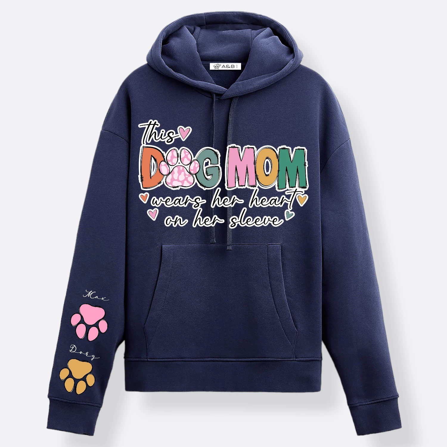Sudadera Capucha This Dog Mom 2 Sudadera Capucha This Dog Mom - Imagen 2