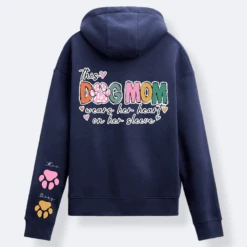 Sudadera Capucha This Dog Mom 21 Sudadera Capucha This Dog Mom -Roly Sudadera Capucha This Dog Mom Azul Marino 2