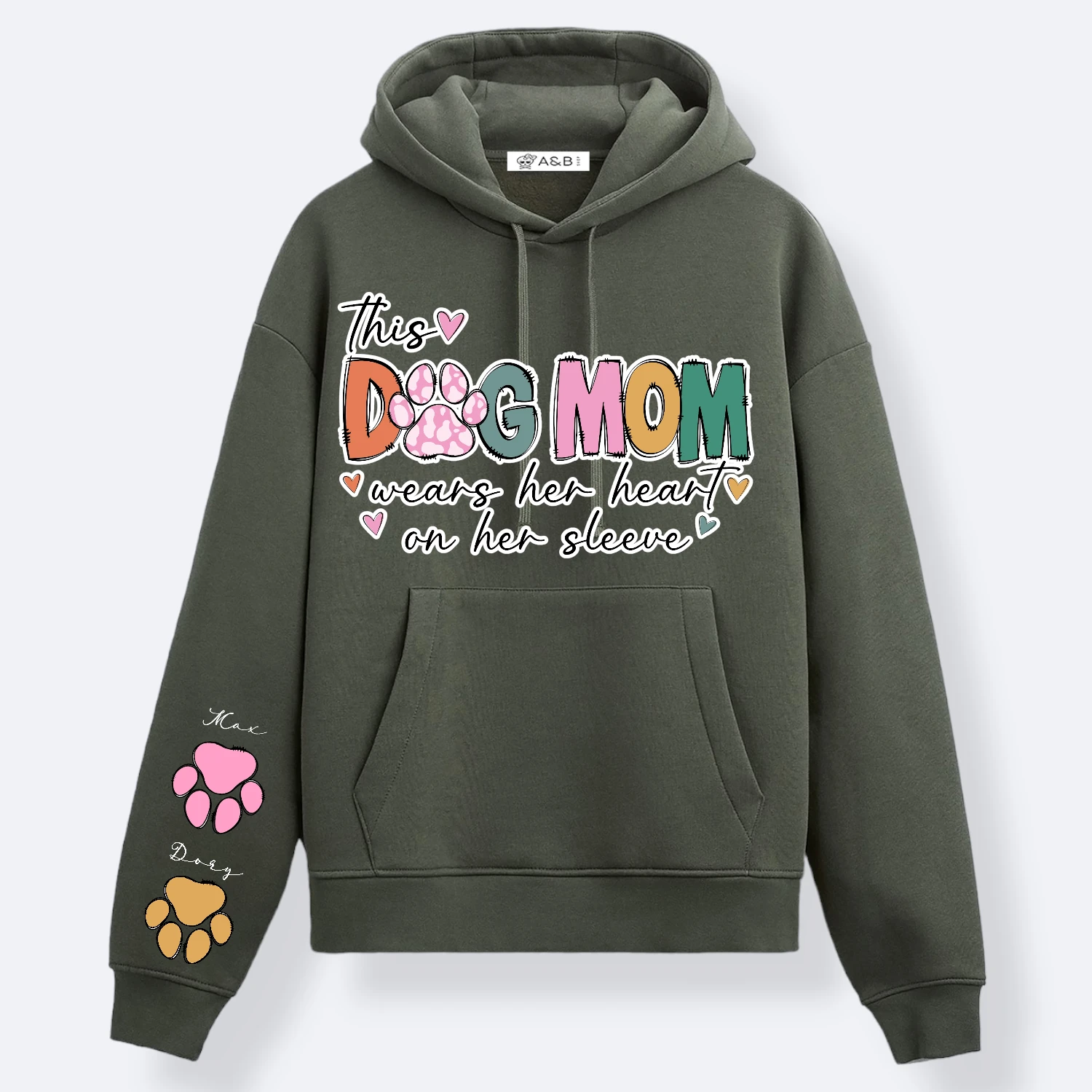 Sudadera Capucha This Dog Mom 6 Sudadera Capucha This Dog Mom - Imagen 6