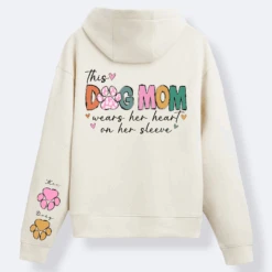 Sudadera Capucha This Dog Mom 14 Sudadera Capucha This Dog Mom -Roly Sudadera Capucha This Dog Mom Crudo