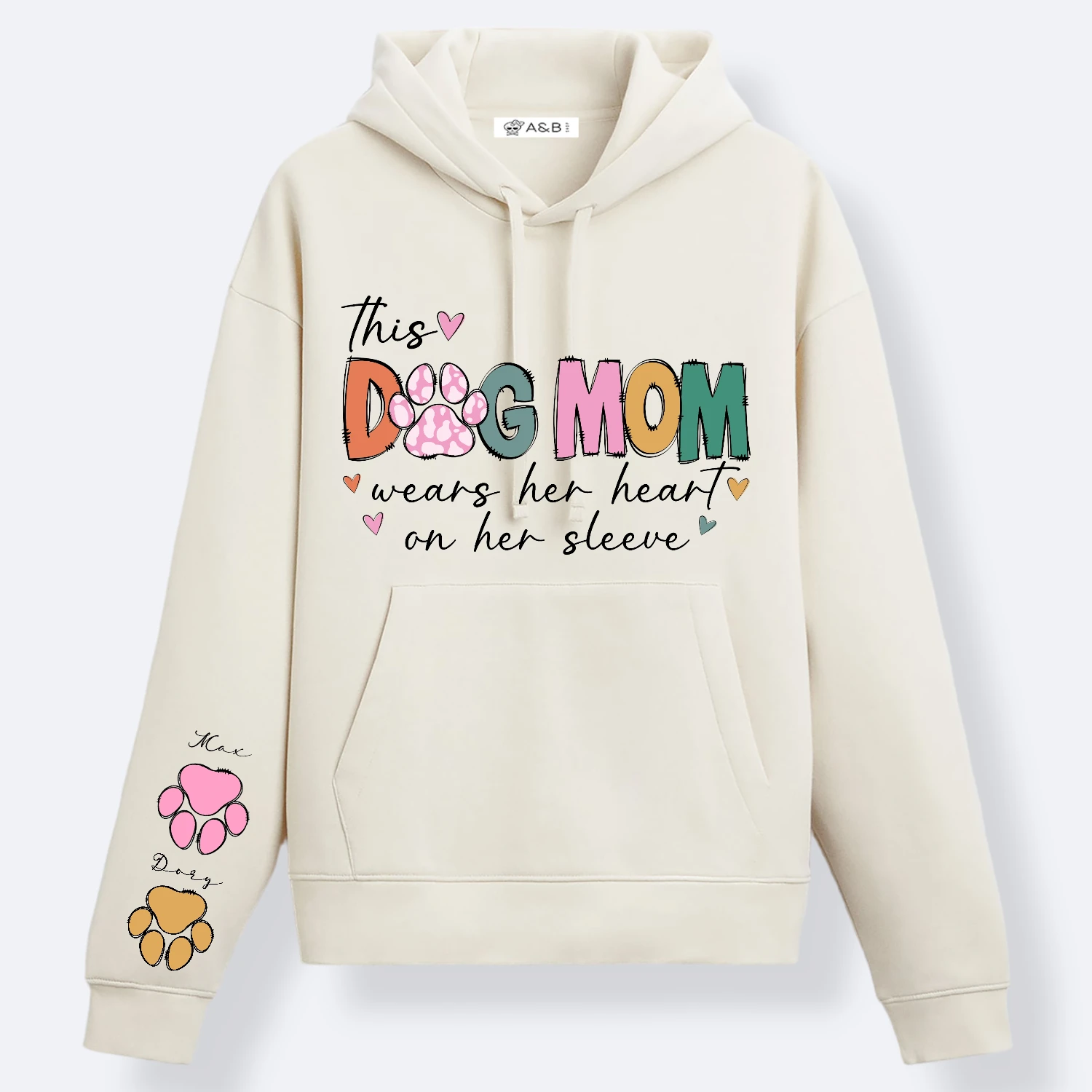 Sudadera Capucha This Dog Mom 7 Sudadera Capucha This Dog Mom - Imagen 7