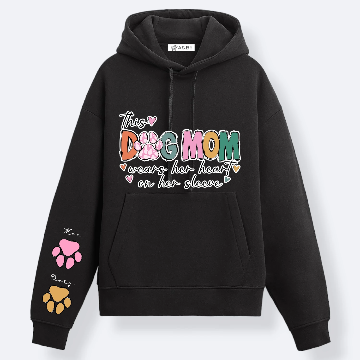 Sudadera Capucha This Dog Mom 4 Sudadera Capucha This Dog Mom - Imagen 4