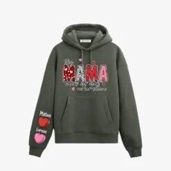 Sudadera Capucha This Mama Wears -Roly Sudadera Capucha This Mama Wears caqui