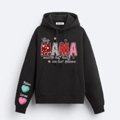 Sudadera Capucha This Mama Wears -Roly Sudadera Capucha This Mama Wears negra 2
