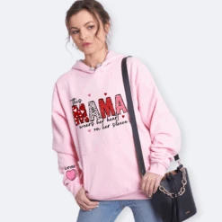 Sudadera Capucha This Mama Wears -Roly Sudadera Capucha This Mama Wears rosa