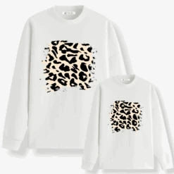 Sudadera Cream Print -Roly Sudadera Cream print blanca