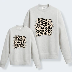 Sudadera Cream Print -Roly Sudadera Cream print gris