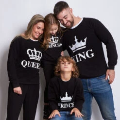 Sudadera Crown King-Queen-Prince-Princess -Roly Sudadera Crown King Queen Prince Princess Nergro 2
