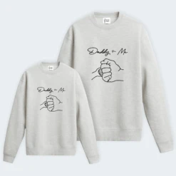 Sudadera Daddy + Me -Roly Sudadera Daddy Me Crudo