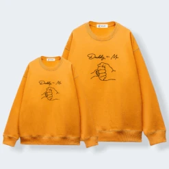Sudadera Daddy + Me -Roly Sudadera Daddy Me Naranja