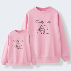 Sudadera Daddy + Me -Roly Sudadera Daddy Me Rosa