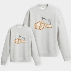 Sudadera Fathers Day -Roly Sudadera Fathers day Gris 2