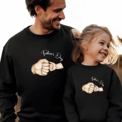 Sudadera Fathers Day -Roly Sudadera Fathers day Negro 2