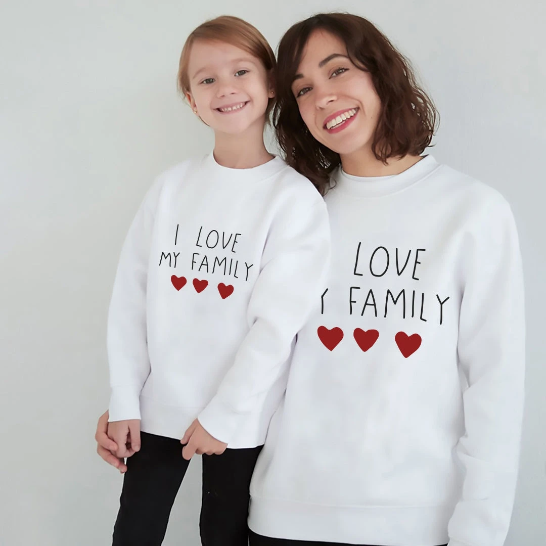 Sudadera I Love My Family 2 Sudadera I Love My Family - Imagen 2