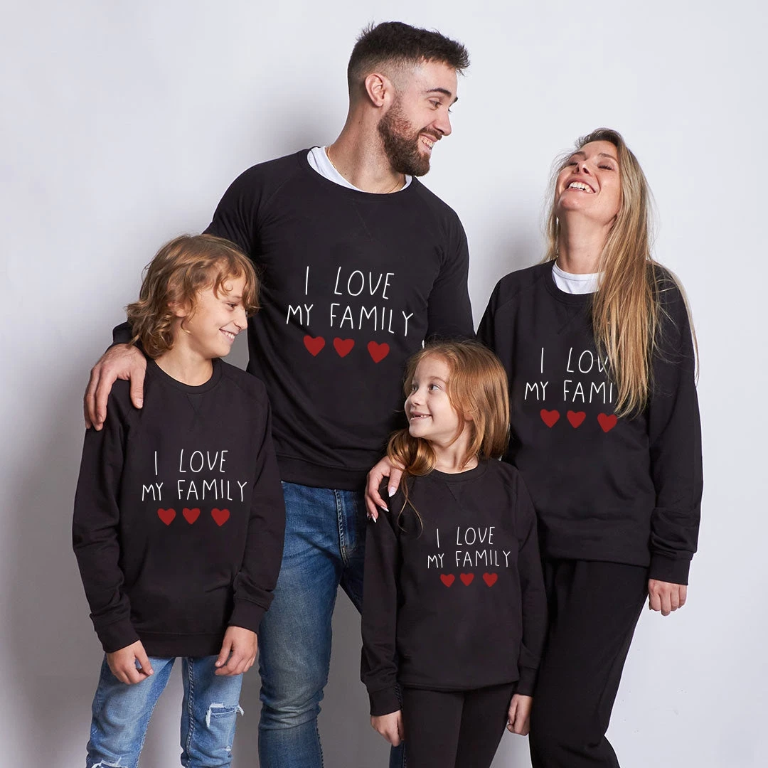 Sudadera I Love My Family 1 Sudadera I Love My Family
