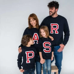 Sudadera Iniciales Azul Marino -Roly Sudadera Iniciales Azul Marino 3