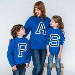 Sudadera Iniciales Azulón -Roly Sudadera Iniciales Azulon 8