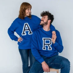 Sudadera Iniciales Azulón -Roly Sudadera Iniciales Azulon 9