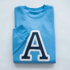 Sudadera Iniciales Celeste -Roly Sudadera Iniciales Celeste 5