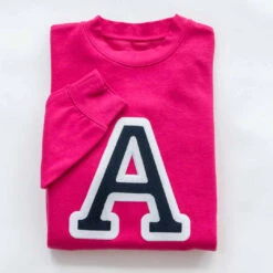 Sudadera Iniciales Fucsia -Roly Sudadera Iniciales Fucsia 6