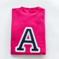 Sudadera Iniciales Fucsia -Roly Sudadera Iniciales Fucsia 7