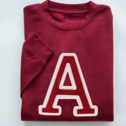 Sudadera Iniciales Granate -Roly Sudadera Iniciales Granate 10