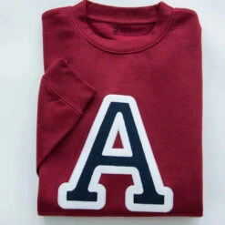 Sudadera Iniciales Granate -Roly Sudadera Iniciales Granate 8