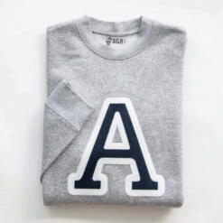 Sudadera Iniciales Gris -Roly Sudadera Iniciales Gris 8