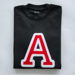 Sudadera Iniciales Negra -Roly Sudadera Iniciales Negra 3