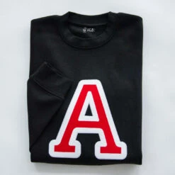 Sudadera Iniciales Negra -Roly Sudadera Iniciales Negra 5